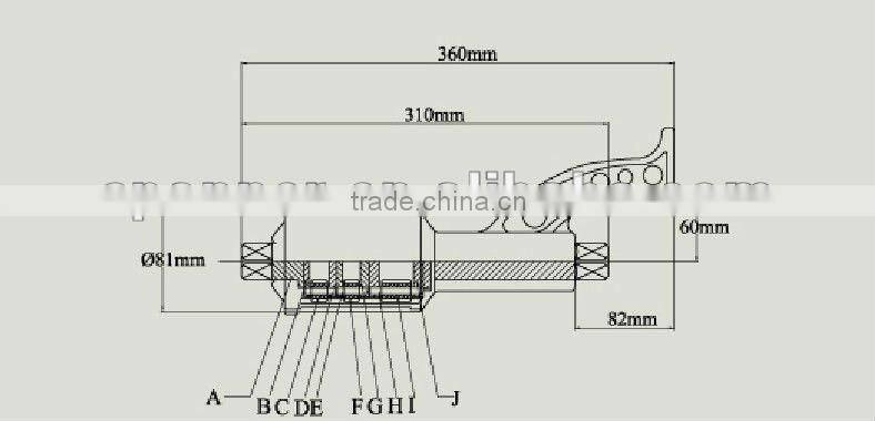 1:68 Truck repair wrench for truck
