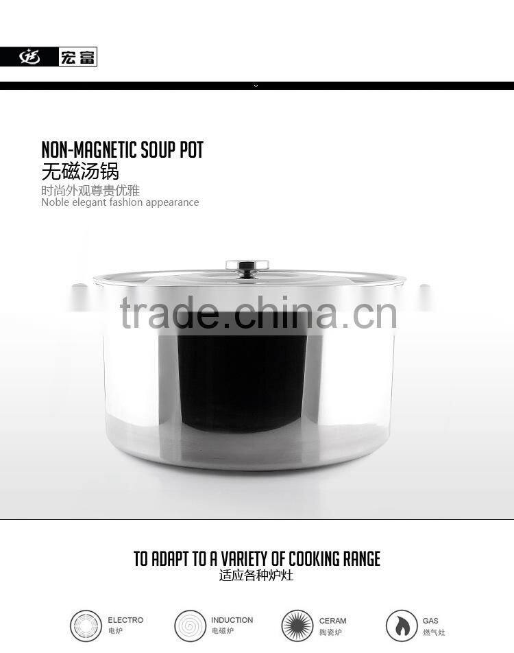 large 555 stainless steel induction cooking pots 2015