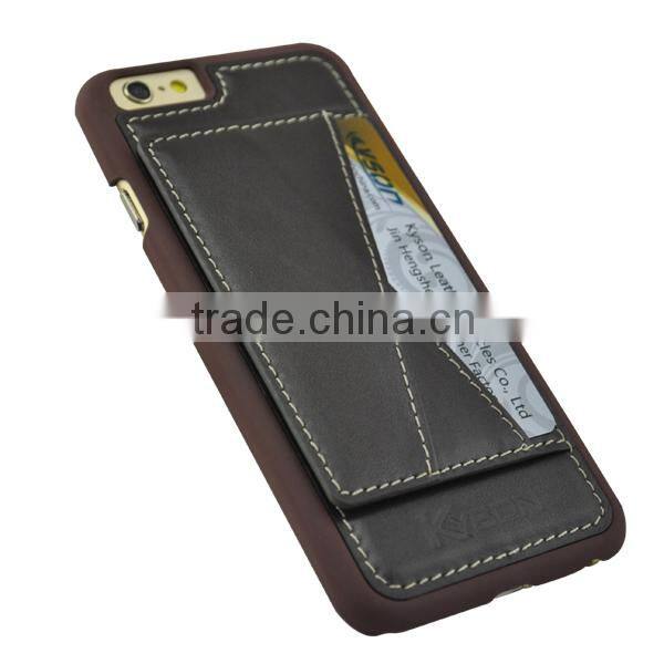 For iPhone6S, Leather Case Ultra Slim Bumper cow skin cover, Luxury Genuine leather cover