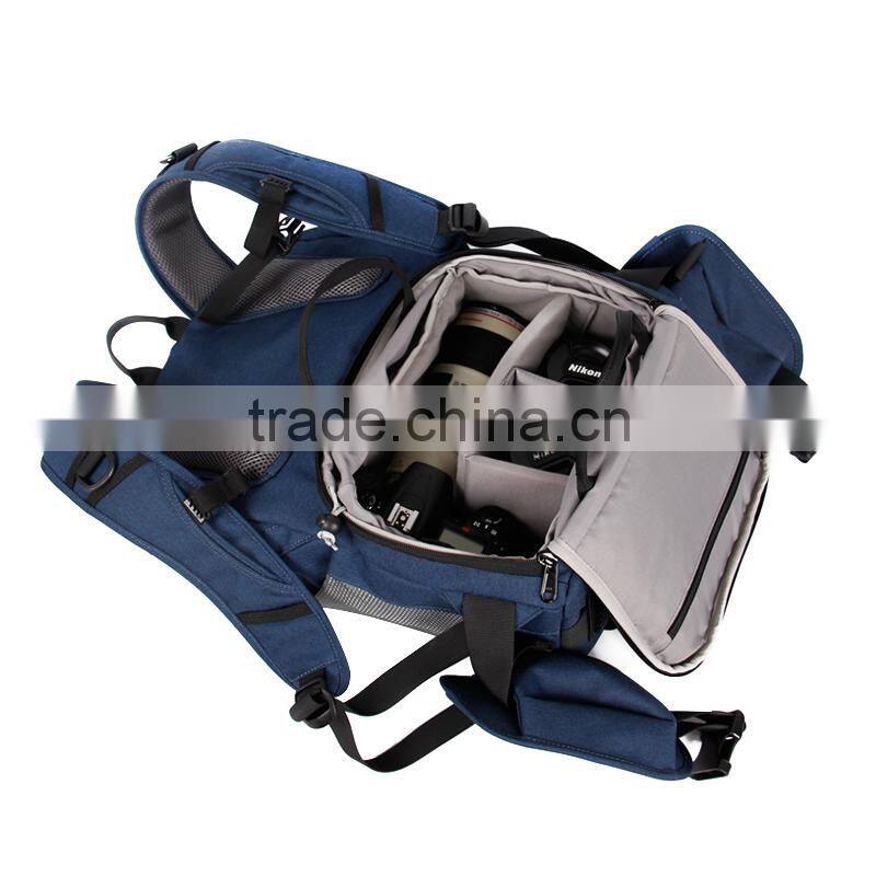 Zhongshan original design DSLR daypack dslr slr laptop tripod backpack