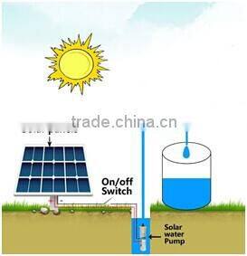 2015 hot selling solar submersible pump for irrigation 12v