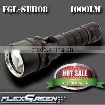 magnetic switch rechargeable 18650 battery CreeQ5 LED tactical flashlight