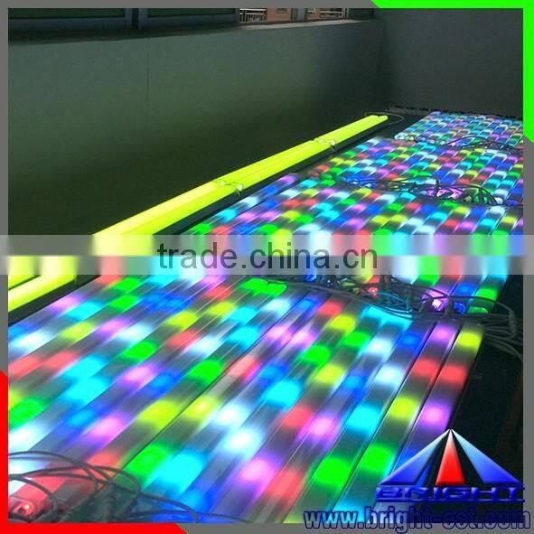 Intelligent Full Colors RGB LED digital tube for building lighting