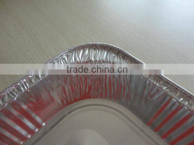 Best-selling of the Disposable Aluminum Foil Rectangle Food Container For Turkey