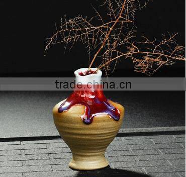 Variable Glaze Antique Coarse Pottery Furnishing Articles HY167602