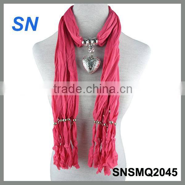 2014 latest new women's spring pendant jewelry fashion scarf