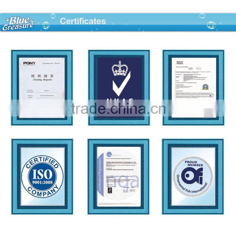 Aquarium reef crystal synthetic food grade sea salt