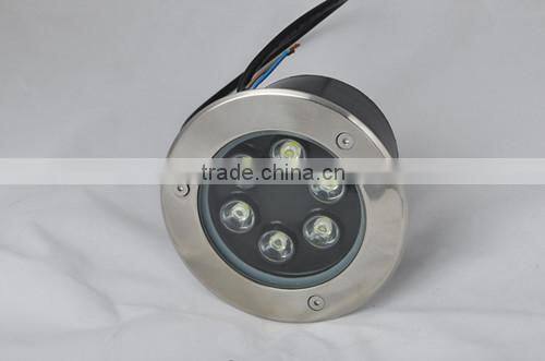 Outdoor Shenzhen factory Aluminum , stainless stell housing Edison 3W LED inground lamp