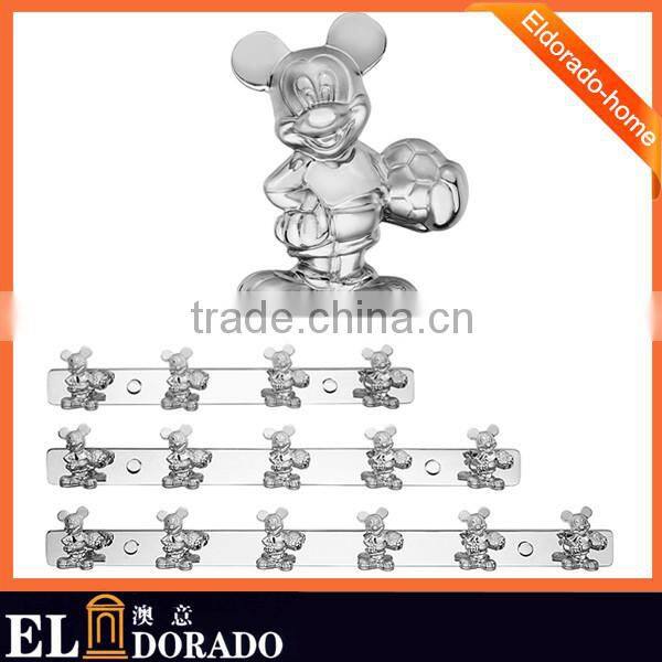 Flexible Decorative Brass Bathroom Accessories Hook Washroom Wall Hook 2202