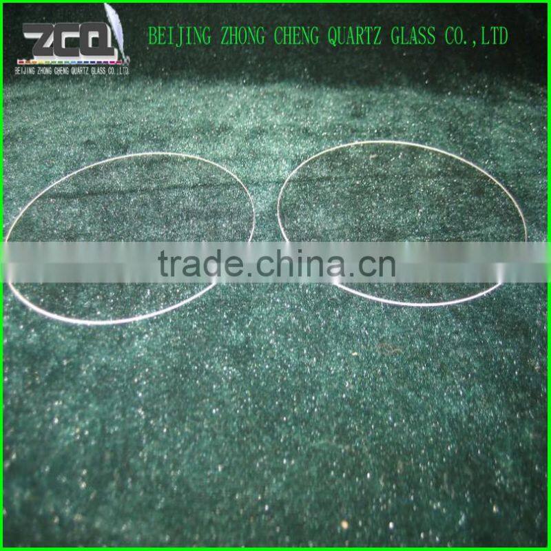 Low Factory Price Clear Quartz Glass Substrate /Wafer Manufacturer