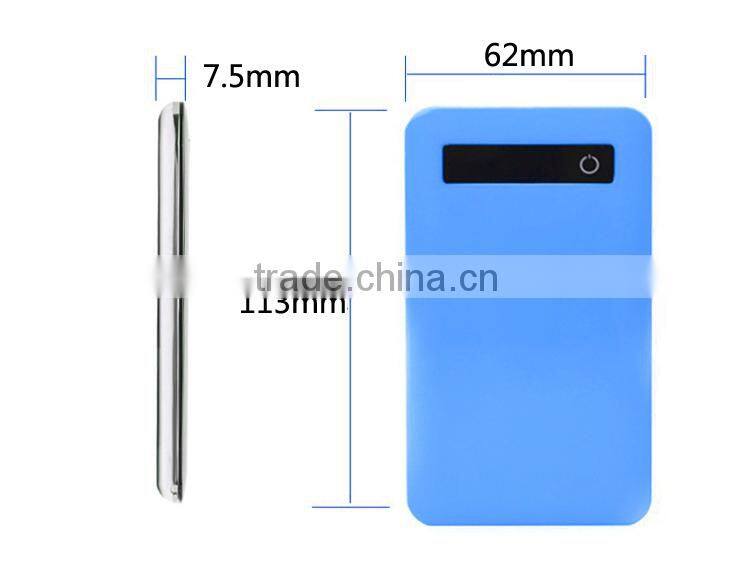 Cheap power bank for samsung galaxy rechargeable polymer power banks factory whole sale price