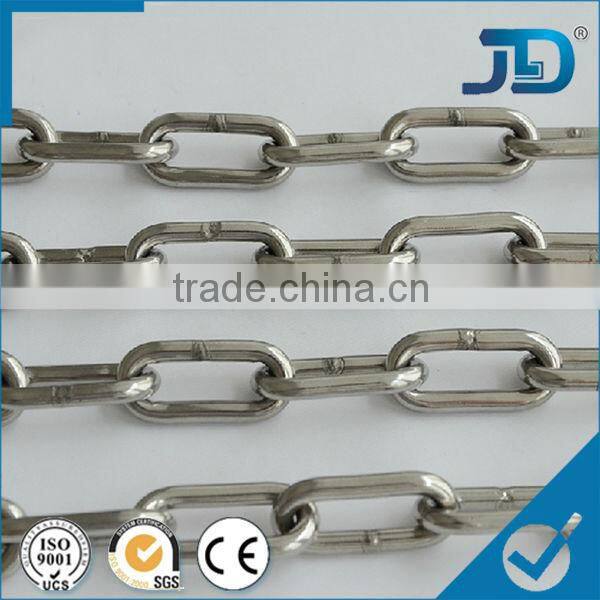 Steel DIN5685 link chain