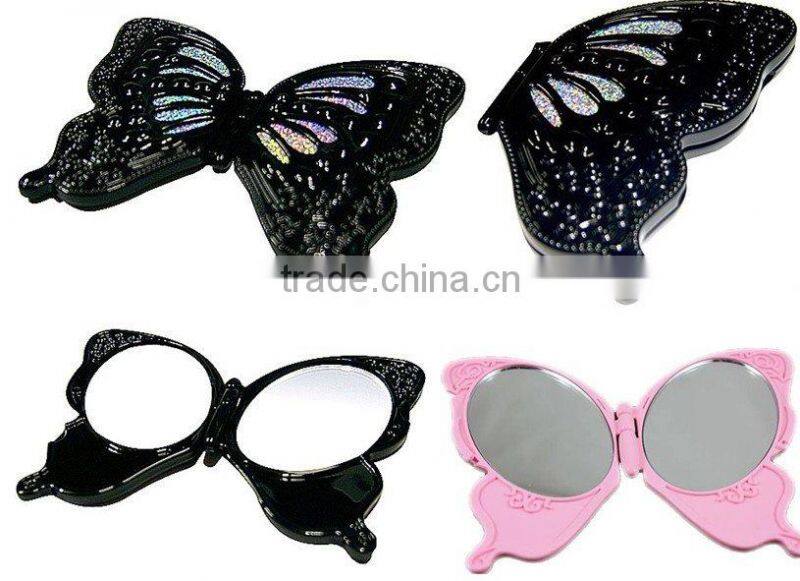 Butterfly shape gift & purse mirror