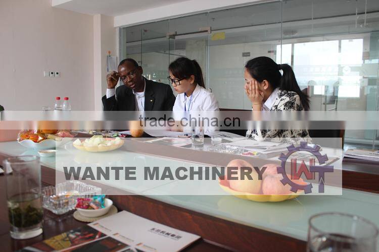WANTE BRAND Latest product WT1-25 clay Interlocking brick making machine in india
