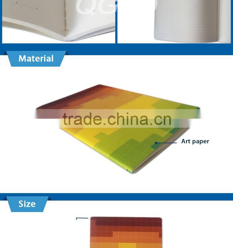 A4 logo customized soft copy notebook