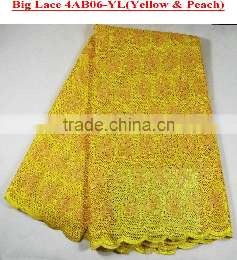 Hot sell african swiss voile lace in switzerland heavy voile lace for wedding 2015