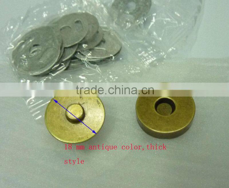 14 mm manget brooch button for purse