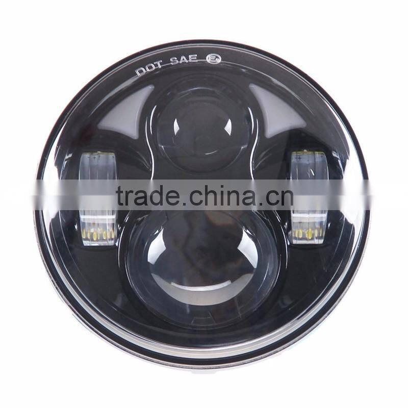 led harley headlights replacement 40W 5.75 inch 12V motorcycle headlamps for led harley headlight Day Time Running Lights