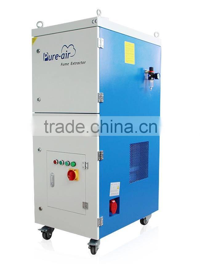Pure-Air 4500m3/h Fiber Laser Metal Cutting Fume Extractor With CE Certification