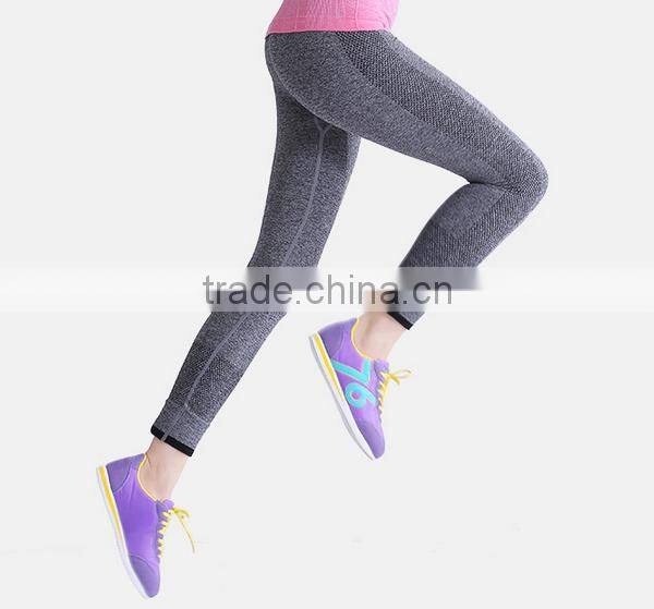 High Waist Leggings Sport Wear Gym Running Products Pants Promotional China Tights