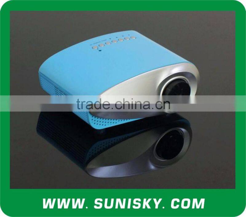 2016 New Colorful Mini Projectors for mobile phone and easy to bring (SMP8162)