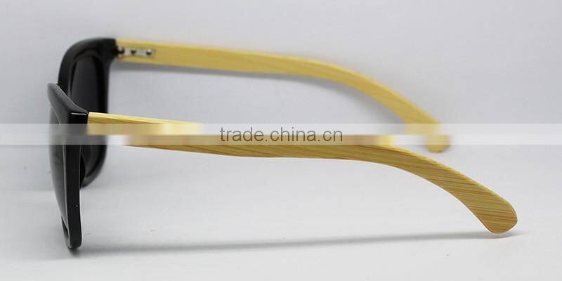 2016 newest designer cat eye women bamboo sunglasses