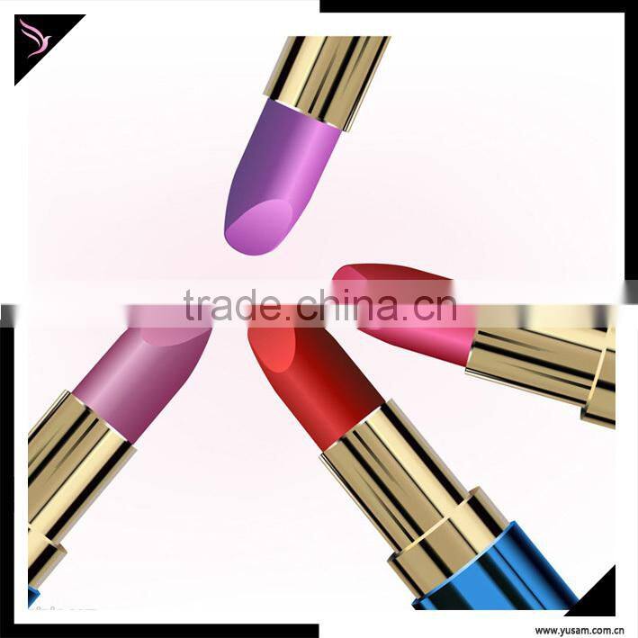 Plstic PP Material red color cosmetic lipstick tube