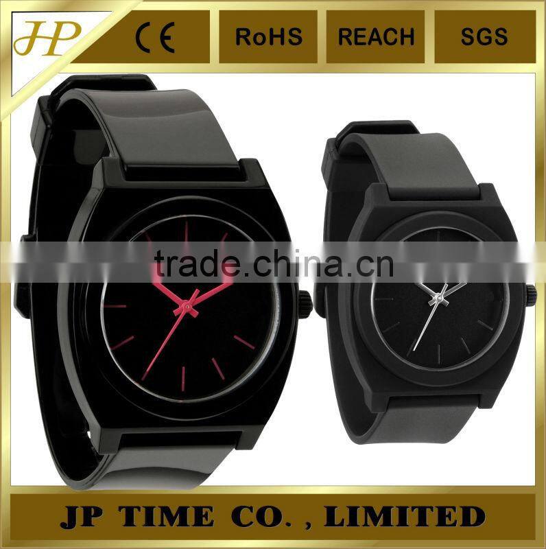fashion pure color waterproof wholesale analog quartz one dollar watches wrist watch