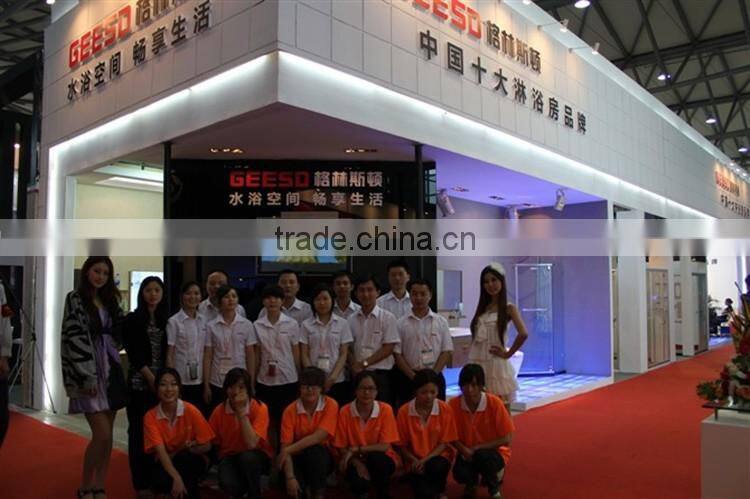 high quality 304 stainless steel frame shower screen D50B