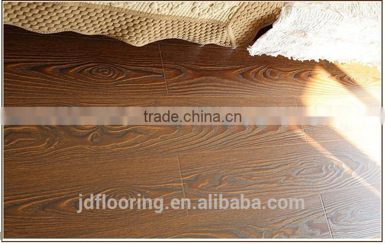 hot sale ac4 7-12mm cherry clor laminate flooring made in china