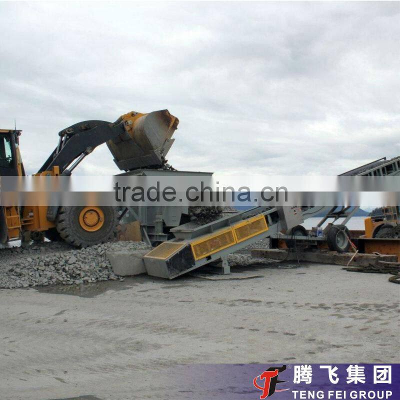 Vibrating Grizzly Feeder with Adjustable Vibration Force