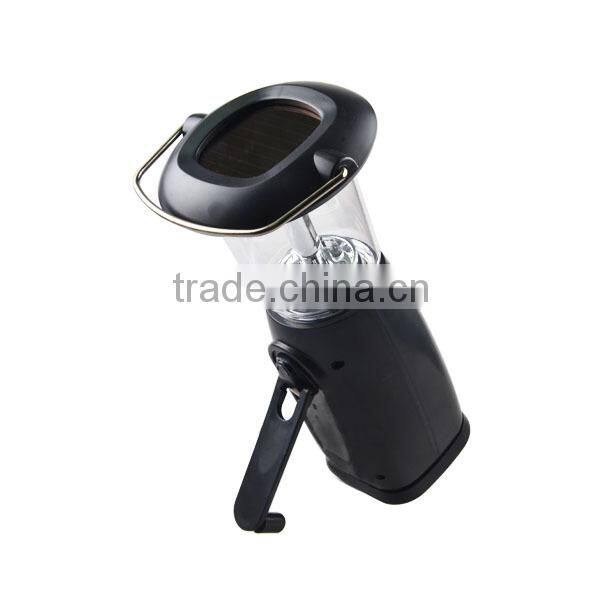 Plastic Hand Cranking High Light 6 LED Rechargeable LED Lantern