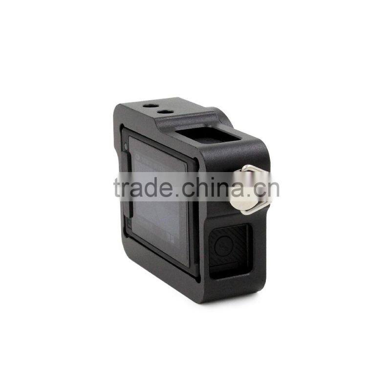Telesin Aluminium Alloy CNC Protective Housing Shell Case for Go Pro Hero3+/4