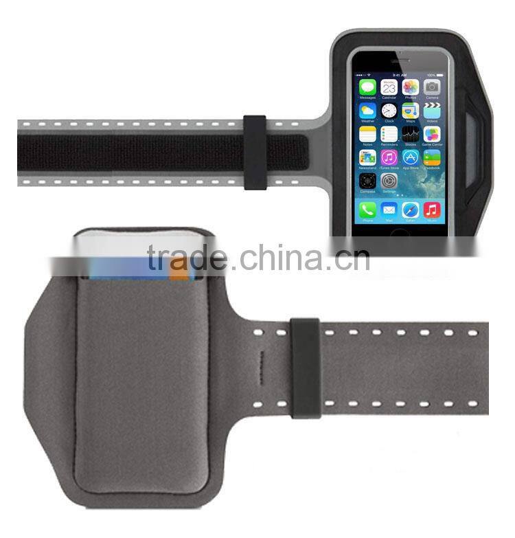 Wholesale cell phone accessory armband case for iphone 5s running case