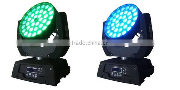 light disco 36x15W 5in1 wireless zoom led wash moving head light