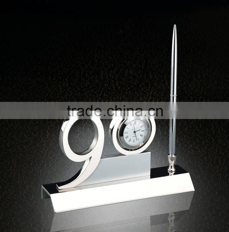 decorative metal pen holder