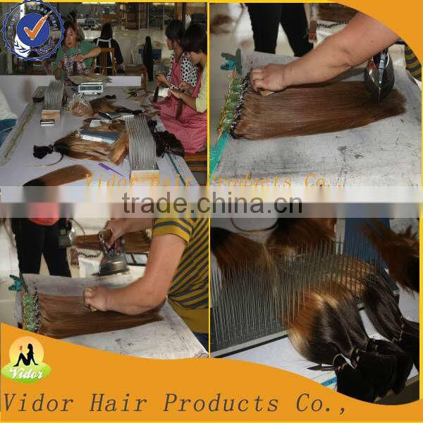 Peruvian Pro bonded Hair Virgin Remy Flat Tip Hair