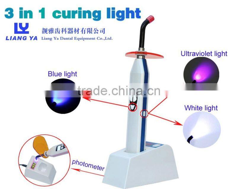 Dual lights type dental led cure unit product supply dental curing