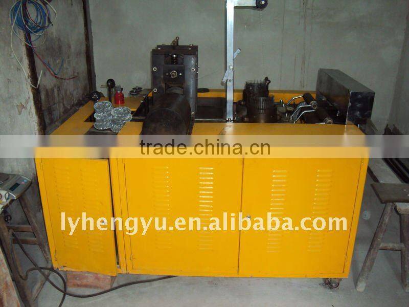 Double-Needle Mesh Scourer Making Machine, Mesh Roll Knitting Machine