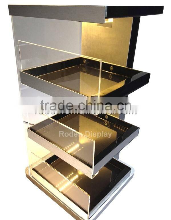 Brand Advertising Promotion Wine Glass Rack Led Alcohol Display Stand