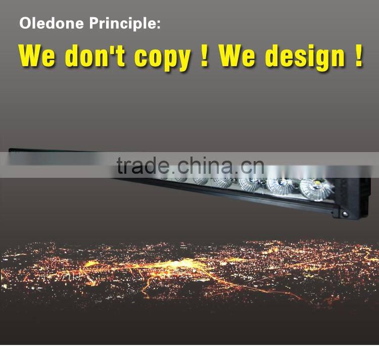 Factory direct offer Oledone IP68 Super bright C ree 300W 4x4 Offroad LED light bar