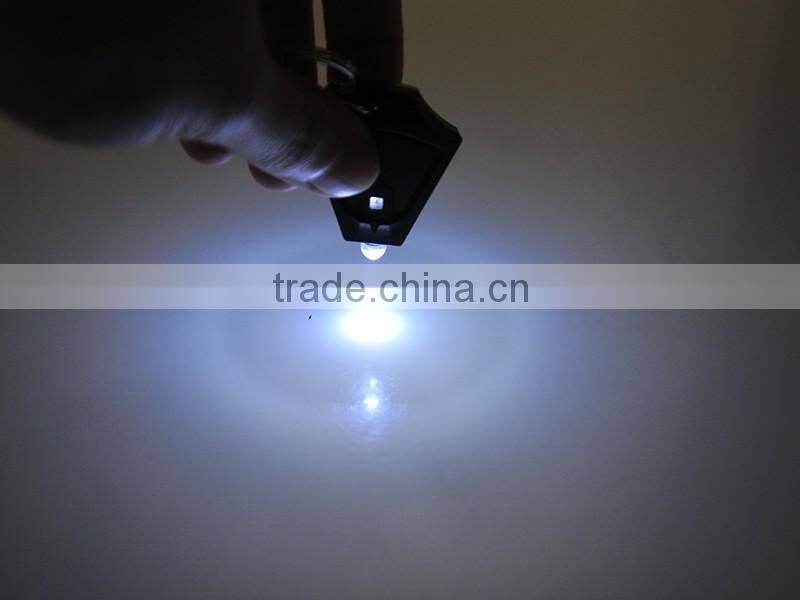 CE Certification White Light Logo Customize LED Keychain Suppliers