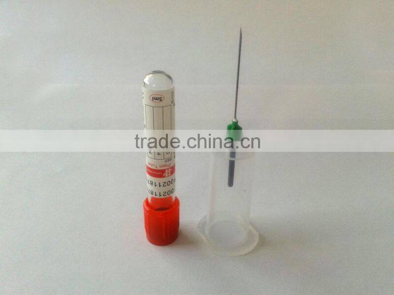 blood vacuum tube plain