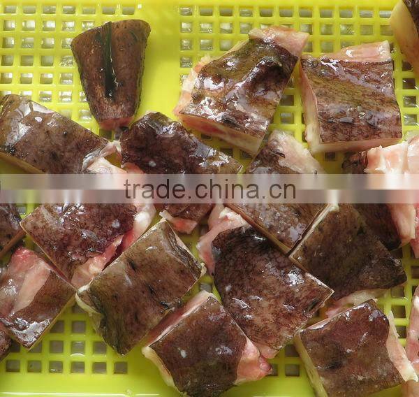 Best fish cube quality ensure frozen monkfish cube