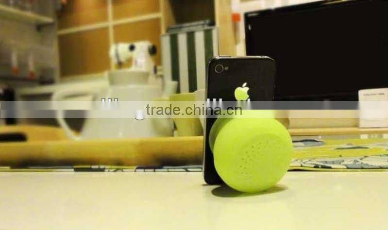 Fashion Ball Suction Bluetooth Speaker For iPhone 5 Mini Ipad
