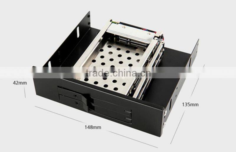 2.5" SATA SSD/HDD Mobile Rack with Trayless Hot Swap LED indicator