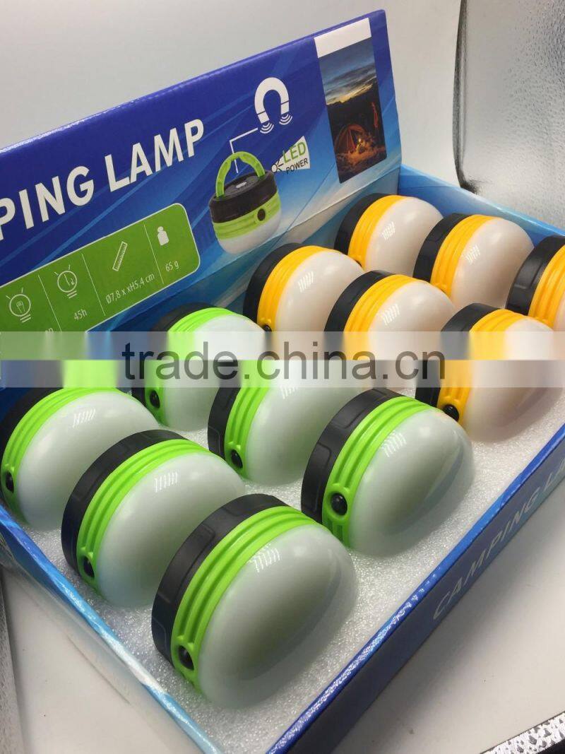 Outdoor colorful led light Camping Lantern camping light
