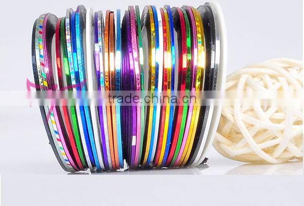 New Nail Art self-adhesive nail art stripping tape,nail stripping tape roll