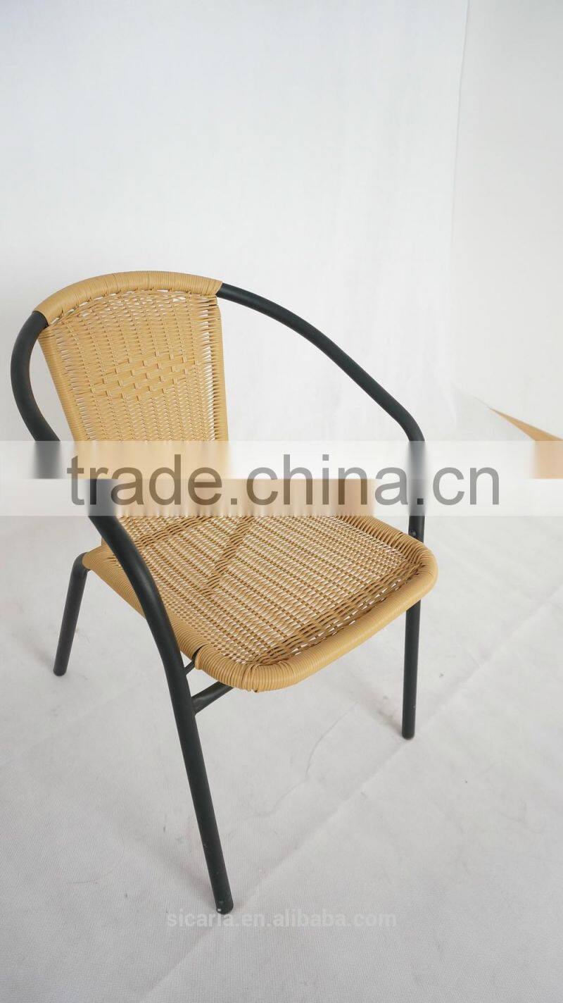 garden furnitere wicker single chair
