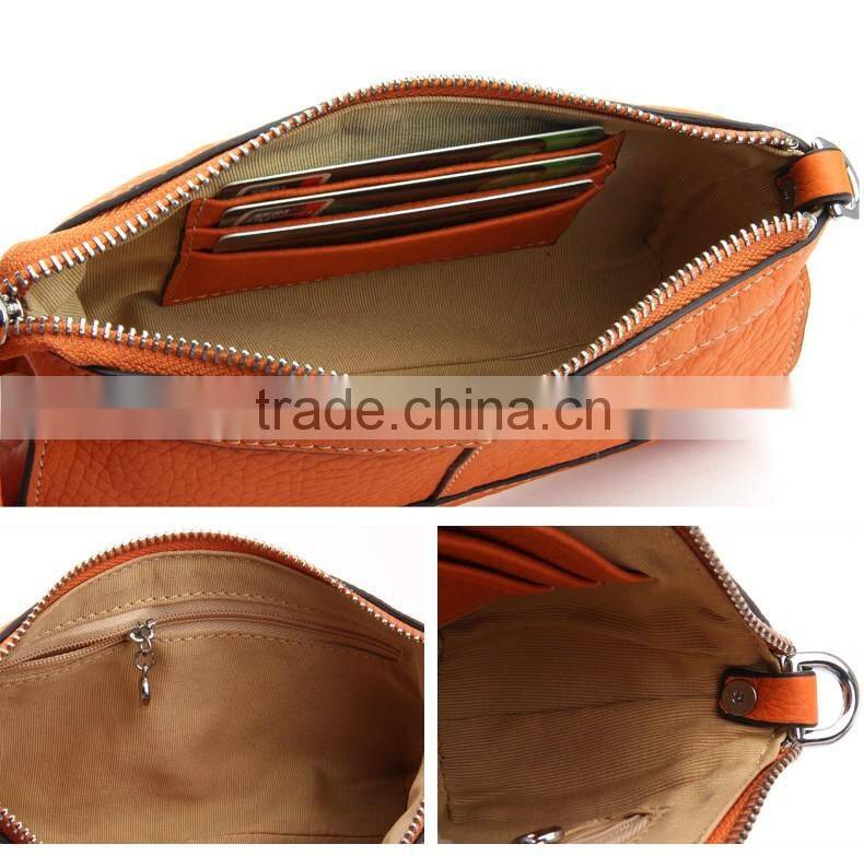 Newest fashionable high quality eco beauty pu leather cosmetic bag GW763